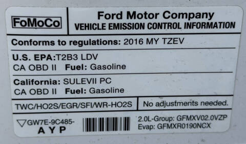 2016 Ford C-MAX Energi SEL
