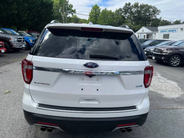 2018 Ford Explorer Platinum
