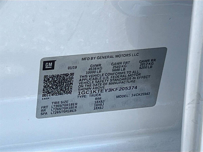 2019 Chevrolet Silverado 2500HD