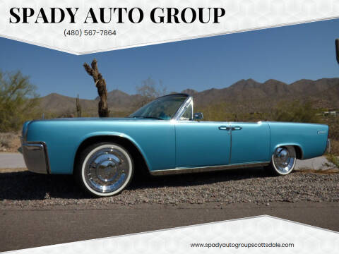 1963 Lincoln Continental for sale at Spady Auto Group in Scottsdale AZ