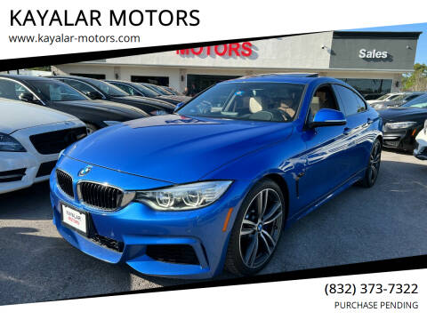 2015 BMW 4 Series for sale at KAYALAR MOTORS in Houston TX