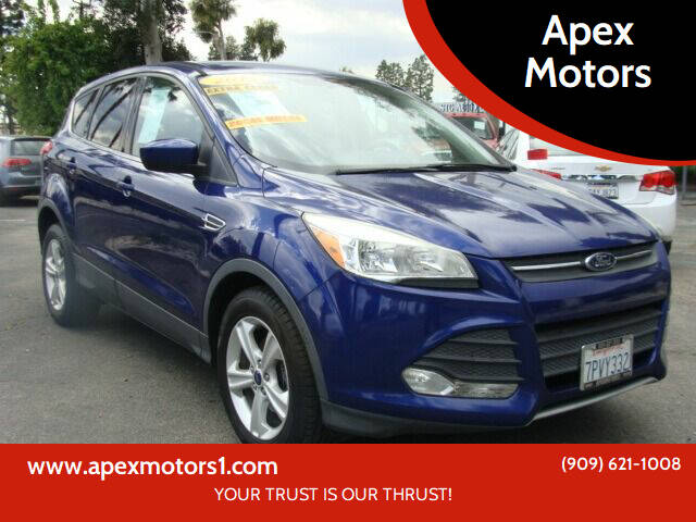 2015 Ford Escape for sale at Apex Motors in Montclair CA