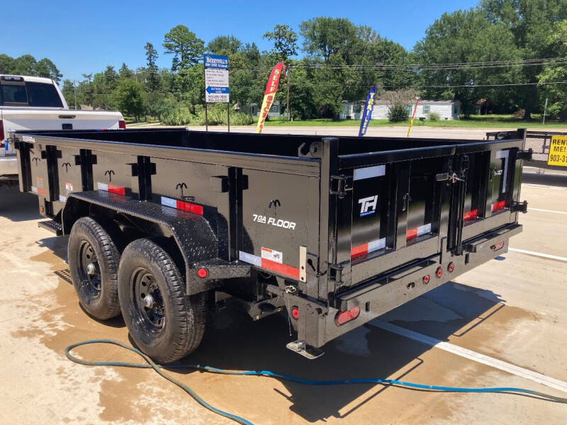 2024 Top Hat 83” x 14’ DPX 140 Dump Trailer