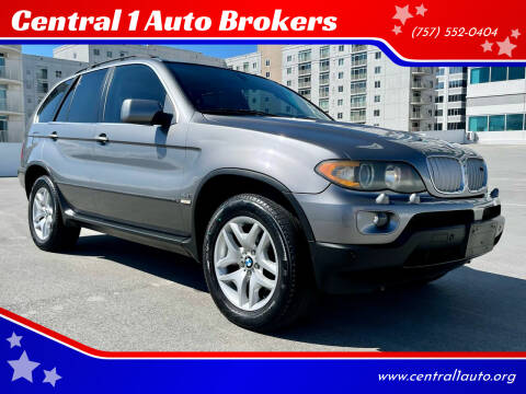 2005 BMW X5 for sale at Central 1 Auto Brokers in Virginia Beach VA