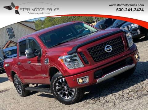 2017 Nissan Titan for sale at Star Motor Sales in Downers Grove IL