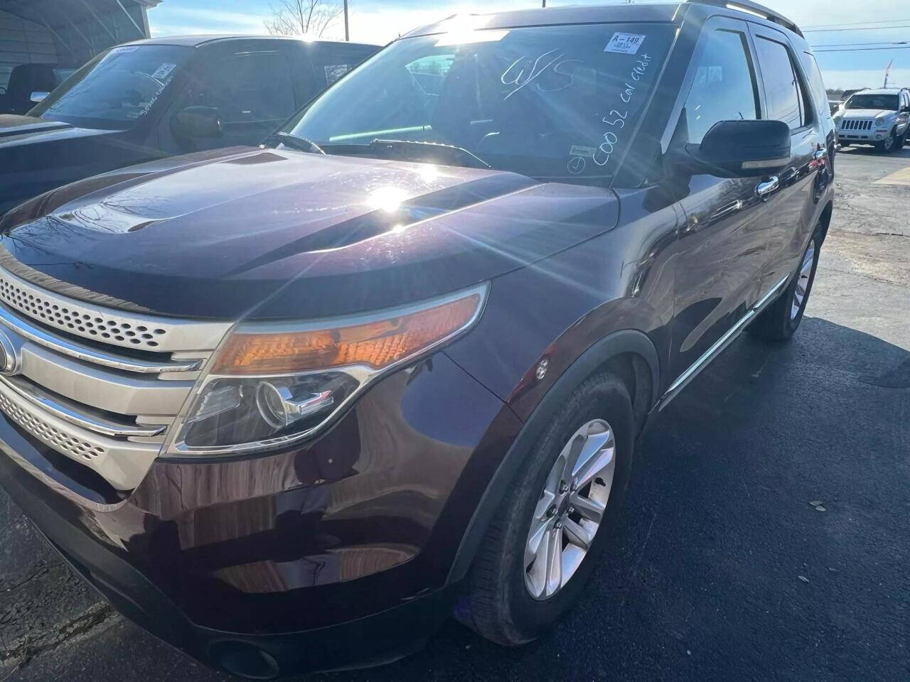 Red 2011 Ford Explorer XLT XLT 4dr SUV 1