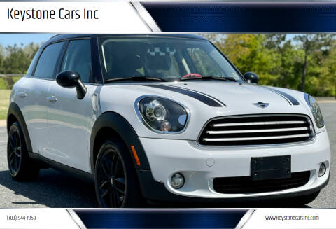 2012 MINI Cooper Countryman for sale at Keystone Cars Inc in Fredericksburg VA