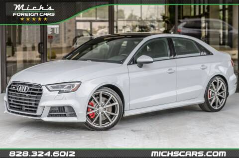 2018 Audi S3 for sale at Mich's Foreign Cars in Hickory NC