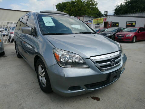 2007 Honda Odyssey for sale at TEXAS MOTOR CARS in Houston TX