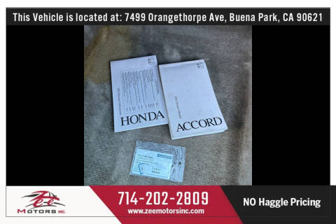 2002 Honda Accord EX V-6