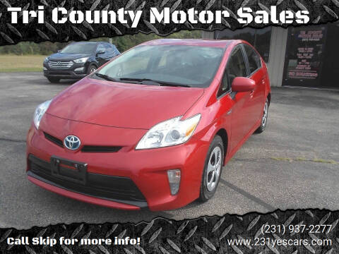 2015 Toyota Prius for sale at Tri County Motor Sales in Howard City MI