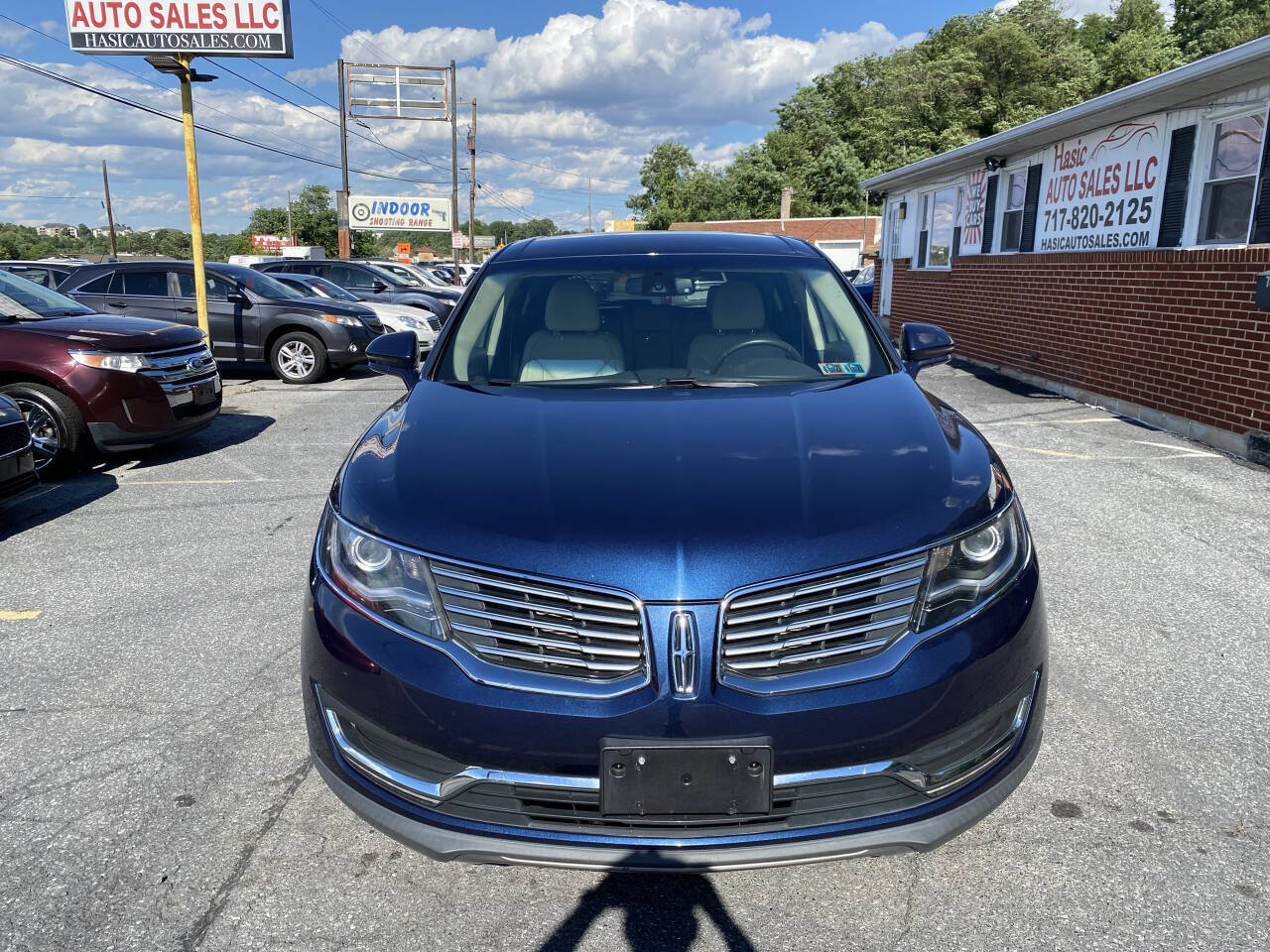 Blue 2017 Lincoln MKX Select AWD Select 4dr SUV 2