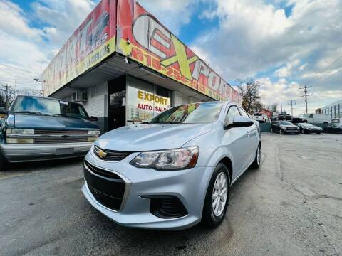 2017 Chevrolet Sonic for sale at EXPORT AUTO SALES, INC. in Nashville TN
