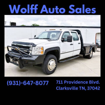 2013 Chevrolet Silverado 3500HD CC for sale at Wolff Auto Sales in Clarksville TN