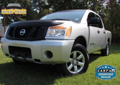 2012 Nissan Titan for sale at High-Thom Motors in Thomasville NC