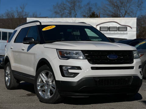 2016 Ford Explorer for sale at BBB AUTO SALES in Nashville TN