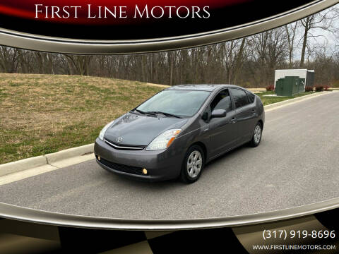 2008 Toyota Prius for sale at First Line Motors in Brownsburg IN