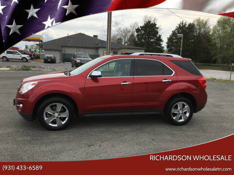 2013 Chevrolet Equinox for sale at RICHARDSON WHOLESALE in Fayetteville TN