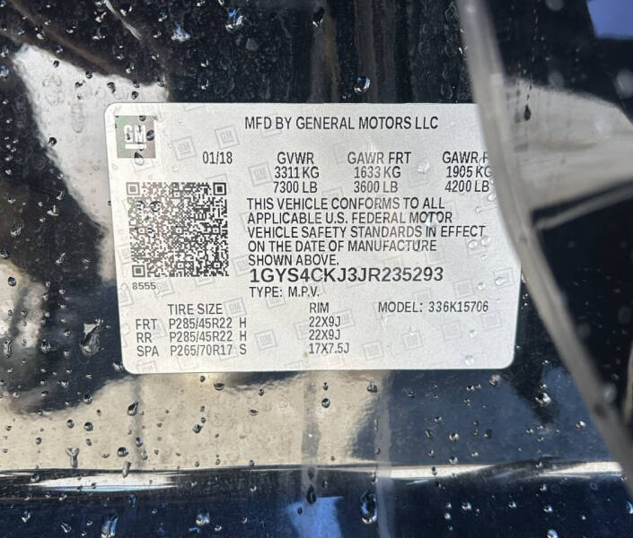 2018 Cadillac Escalade Premium Luxury