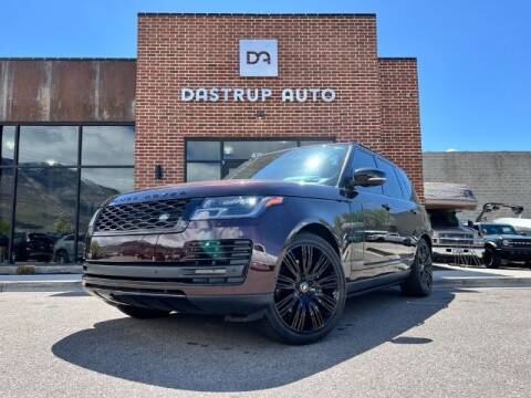 2019 Land Rover Range Rover for sale at Dastrup Auto in Lindon UT