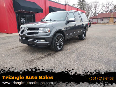 2017 Lincoln Navigator for sale at Triangle Auto Sales in Forest Lake MN