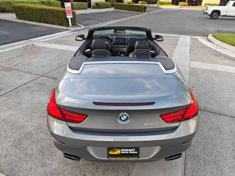2012 BMW 6 Series 650i
