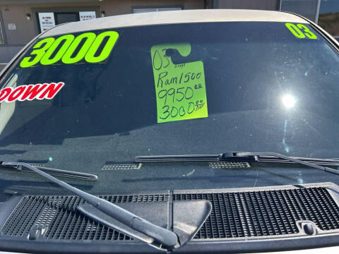 2003 Dodge Ram 1500 SLT