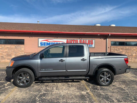 2015 Nissan Titan for sale at Seminole Auto Sales in Seminole OK
