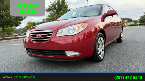 2010 Hyundai Elantra for sale at Autotrend Virginia in Virginia Beach VA