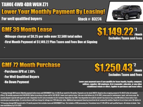 2026 Chevrolet Tahoe Z71