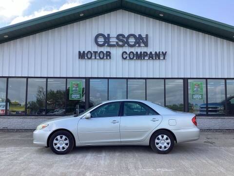2003 Toyota Camry for sale at Olson Motor Company in Morris MN