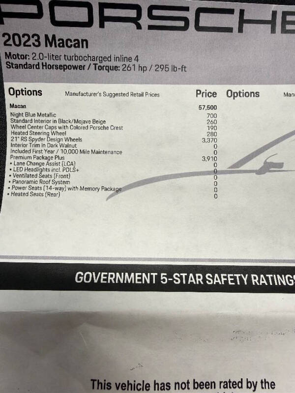 2023 Porsche Macan