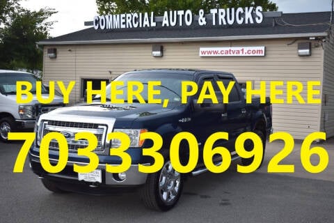 2013 Ford F-150 for sale at Commercial Auto & Trucks in Manassas VA