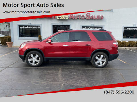 2012 GMC Acadia for sale at Motor Sport Auto Sales in Waukegan IL