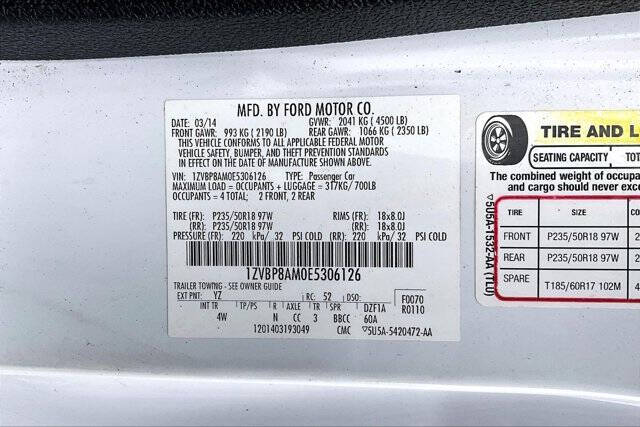 2014 Ford Mustang V6 Premium