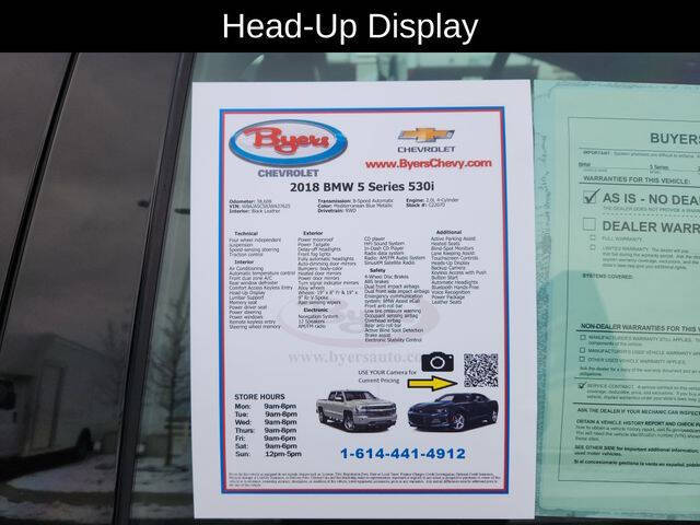 2018 BMW 5 Series 530i