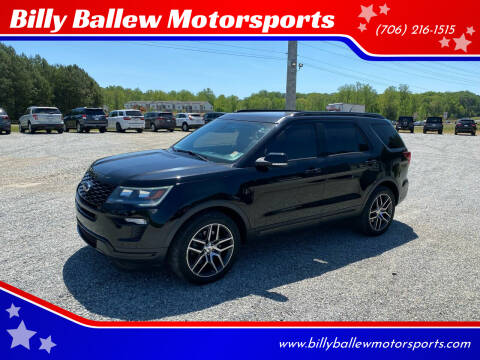 2018 Ford Explorer for sale at Billy Ballew Motorsports in Dawsonville GA