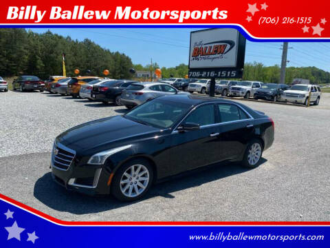 2016 Cadillac CTS for sale at Billy Ballew Motorsports in Dawsonville GA