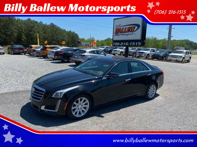 2016 Cadillac CTS for sale at Billy Ballew Motorsports in Dawsonville GA