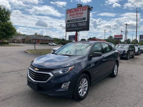 2018 Chevrolet Equinox for sale at Unlimited Auto Group in West Chester OH
