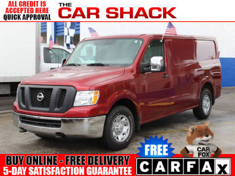 2017 Nissan NV Cargo for sale at The Car Shack in Hialeah FL