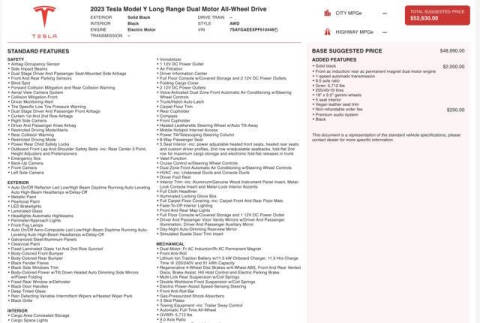 2023 Tesla Model Y Long Range