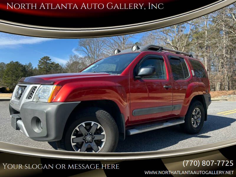 2014 Nissan Xterra for sale at North Atlanta Auto Gallery, Inc in Alpharetta GA