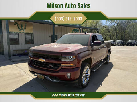 2017 Chevrolet Silverado 1500 for sale at Wilson Auto Sales in Chandler TX