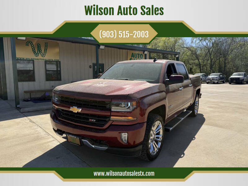 2017 Chevrolet Silverado 1500 for sale at Wilson Auto Sales in Chandler TX
