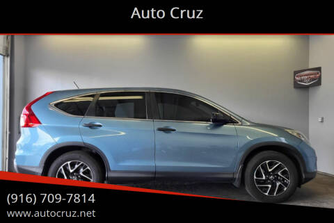 2016 Honda CR-V for sale at Auto Cruz in Sacramento CA