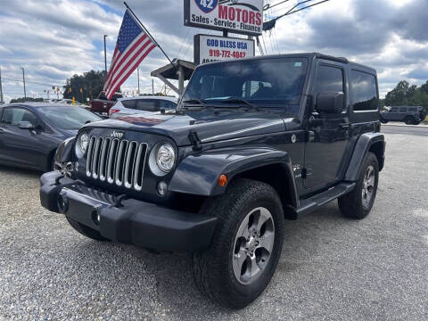 2017 Jeep Wrangler Sahara