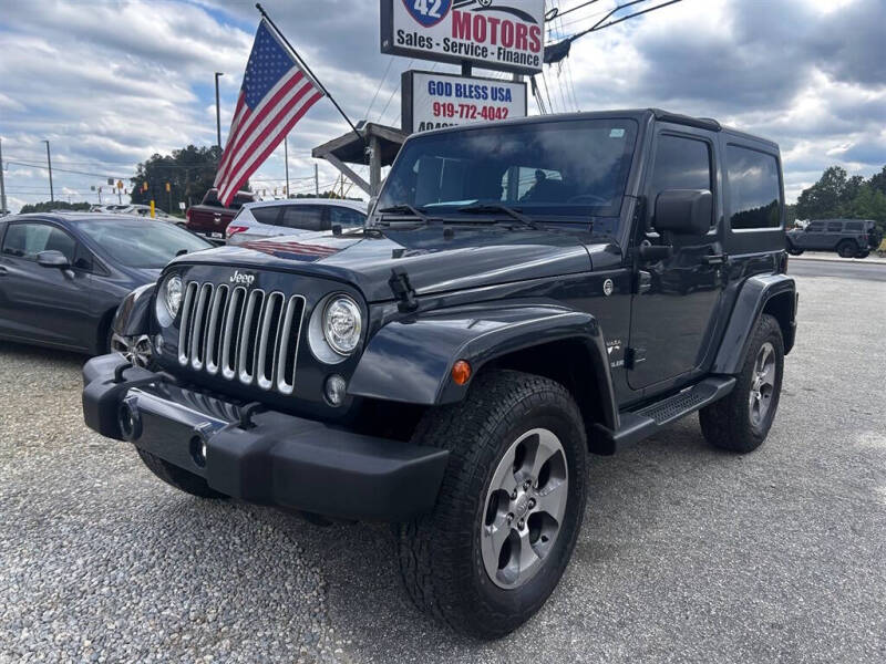 2017 Jeep Wrangler Sahara