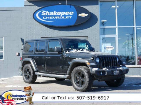 2020 Jeep Wrangler Unlimited for sale at SHAKOPEE CHEVROLET in Shakopee MN
