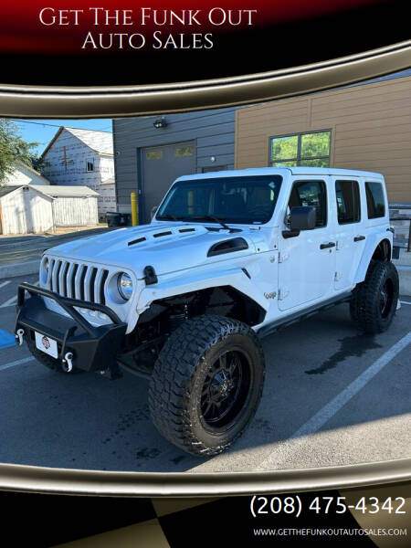 2020 Jeep Wrangler Unlimited for sale at Get The Funk Out Auto Sales in Nampa ID